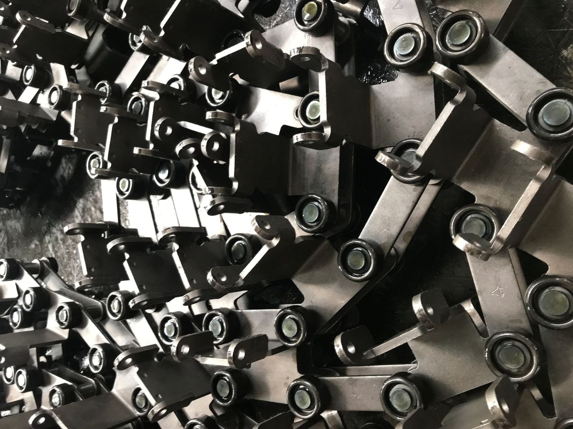 我公司专业生产pvc丁腈手套机链条单手模双手模