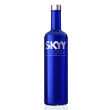 伏特加深蓝天原味洋酒SKYY VODKA伏特加原味750ml鸡尾酒调酒基酒