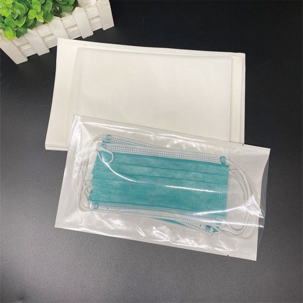 透析纸包装袋一次性口罩kn95口罩纸塑一面膜一面纸厂家直销 印刷