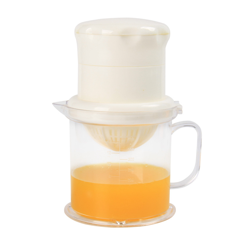 AMW Portable Manual Lemon Juicer Fruit Juicer Simple Orange Press Blender