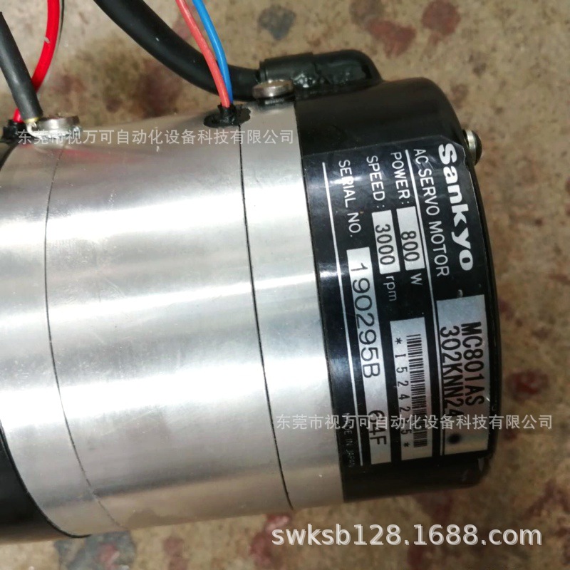 原装sankyo三协伺服电机mc801as302knn24现货实物拍摄800w议价
