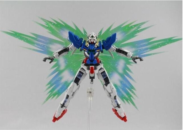 港版 特效之翼 rg 15 能天使高达 爆发粒子特效件光翼 绿色 粉色