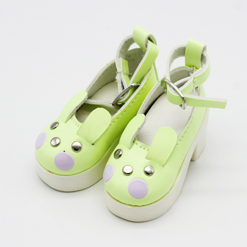 8cmbjd 娃娃鞋子60cmsd娃娃兔子鞋3分娃娃洋娃娃鞋可爱时尚鞋