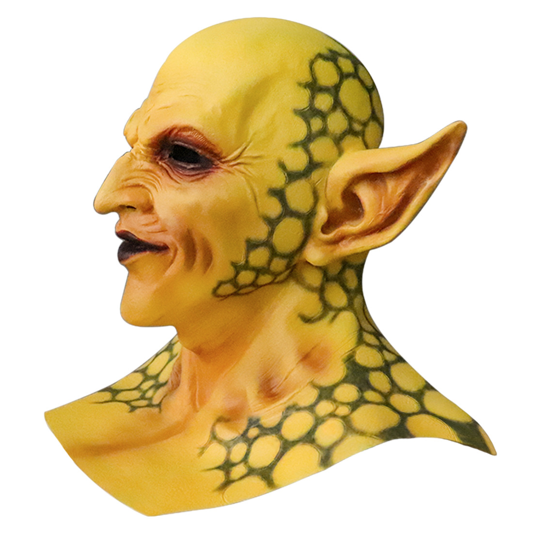 独立站万圣节游戏暗黑圣经堕落天使谎言之王黄色小鬼恶魔面具头套