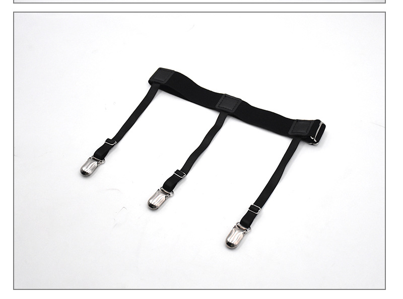 衬衫防皱带男女款套装腿环吊袜防滑固定器隐形拉直大腿环绑带