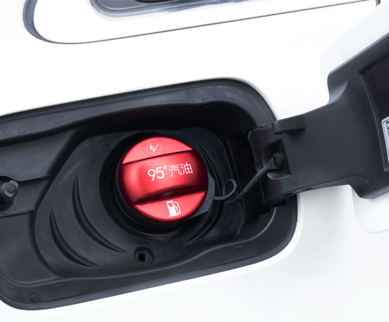 适用于大众途昂新帕萨特途观l途岳探岳油箱盖装饰92/95号汽油标识
