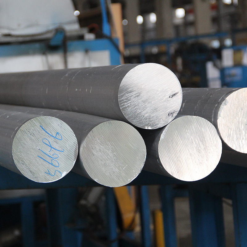 佛山兴发铝业厂家直销挤压铝棒材定制开模实心铝合金棒材