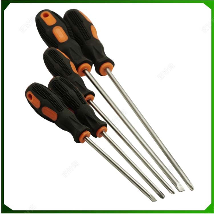 白钢不生锈一字螺丝刀304不锈钢平口改锥核磁共振用无磁平口起子