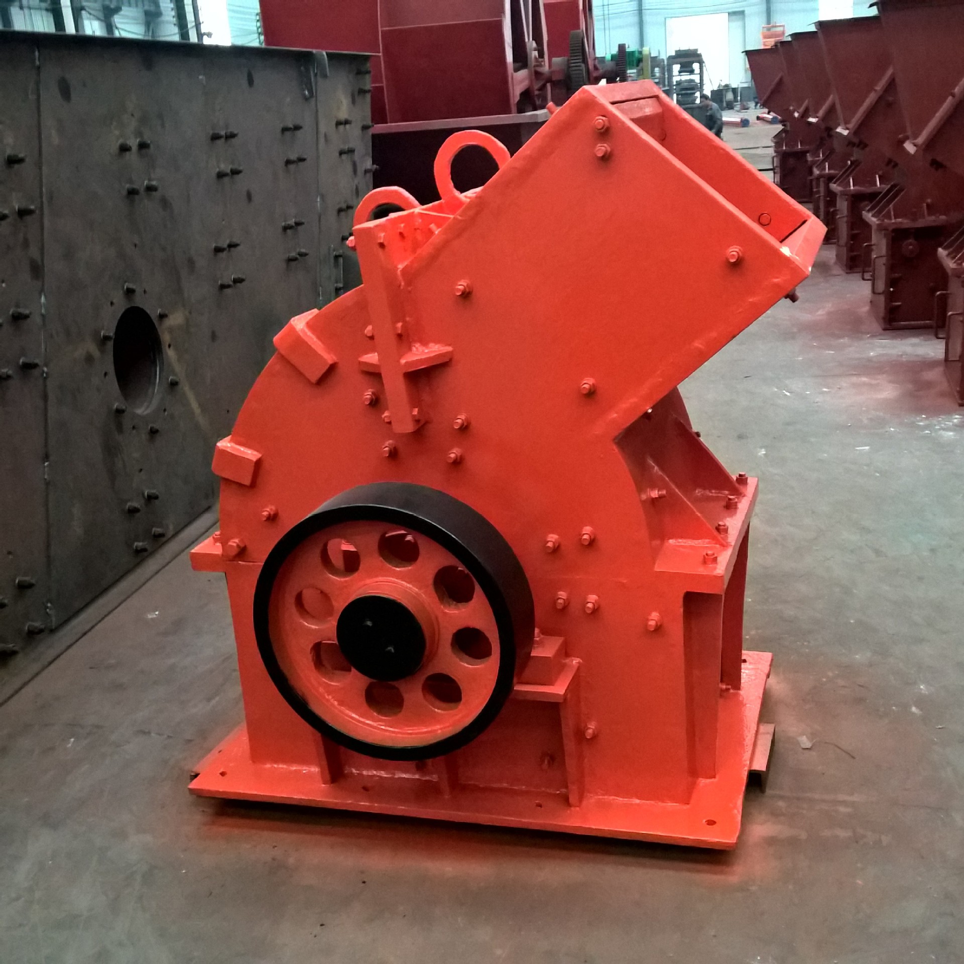 矿用石灰石锤式破碎机 移动型煤矸石破碎机 工地建筑垃圾破碎机