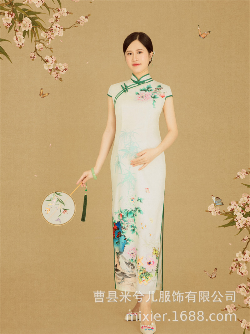 摄影楼孕味孕妇装情侣写真时尚旗袍服饰个性小清新大肚妈咪照服装