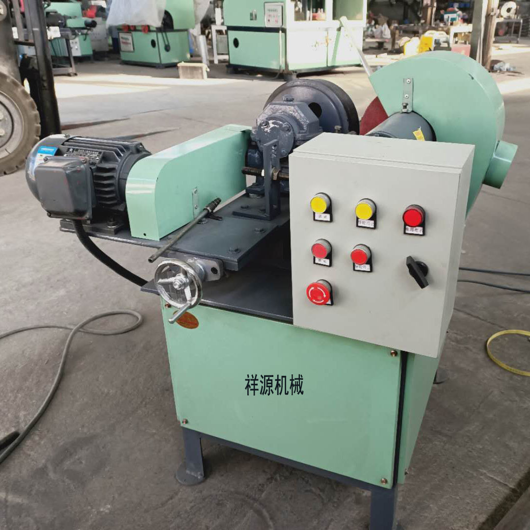 燃气改造用除锈圆管抛光机无心外圆镜面不锈钢铁管无心打磨拉丝机