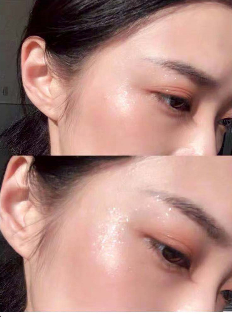 网红抖音爆款蕾哈娜钻石水光液体高光液独角兽神仙闪粉修容提亮水