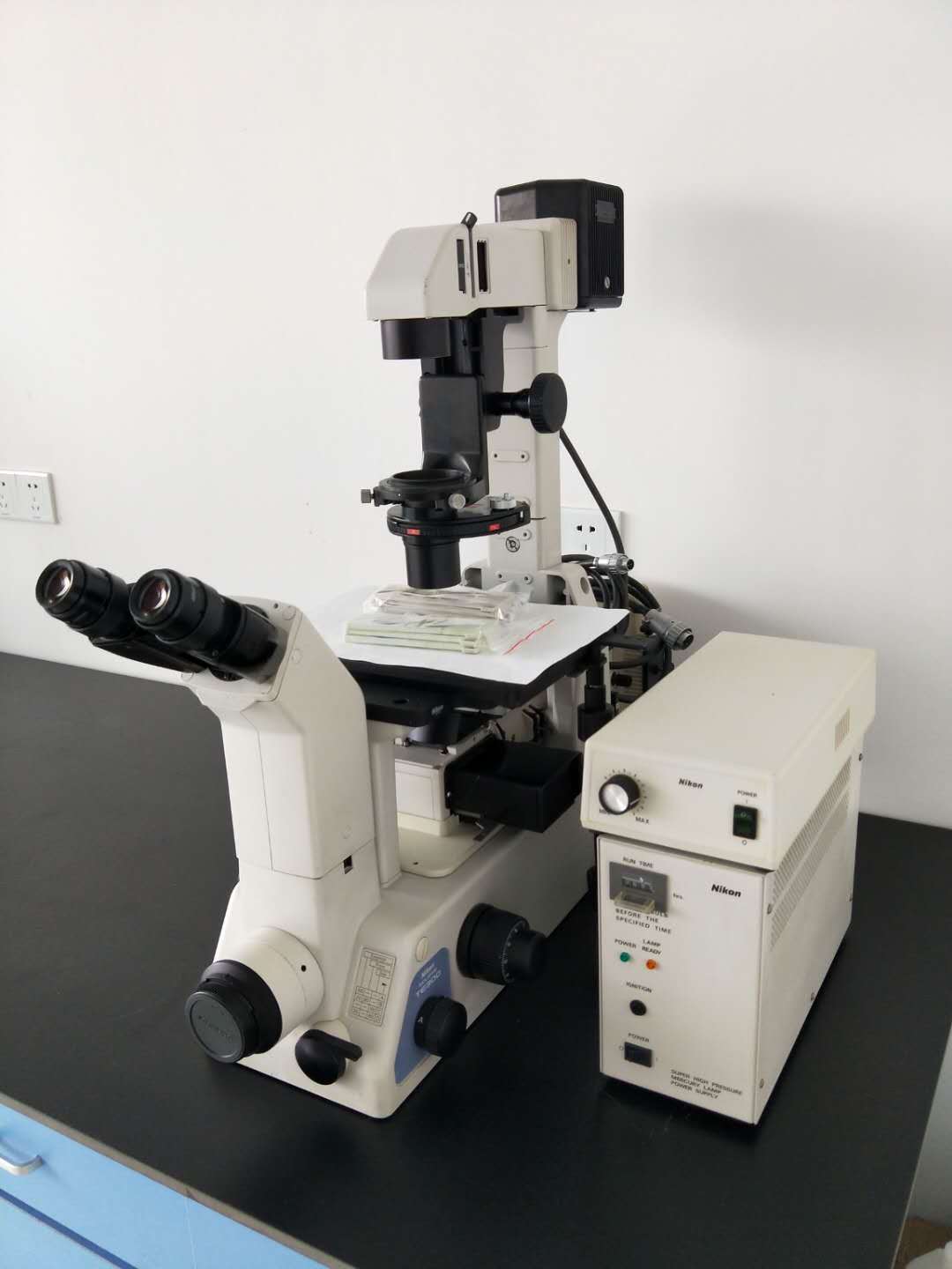 nikon尼康te300荧光倒置显微镜 尼康光学显微镜 倒置成像系统