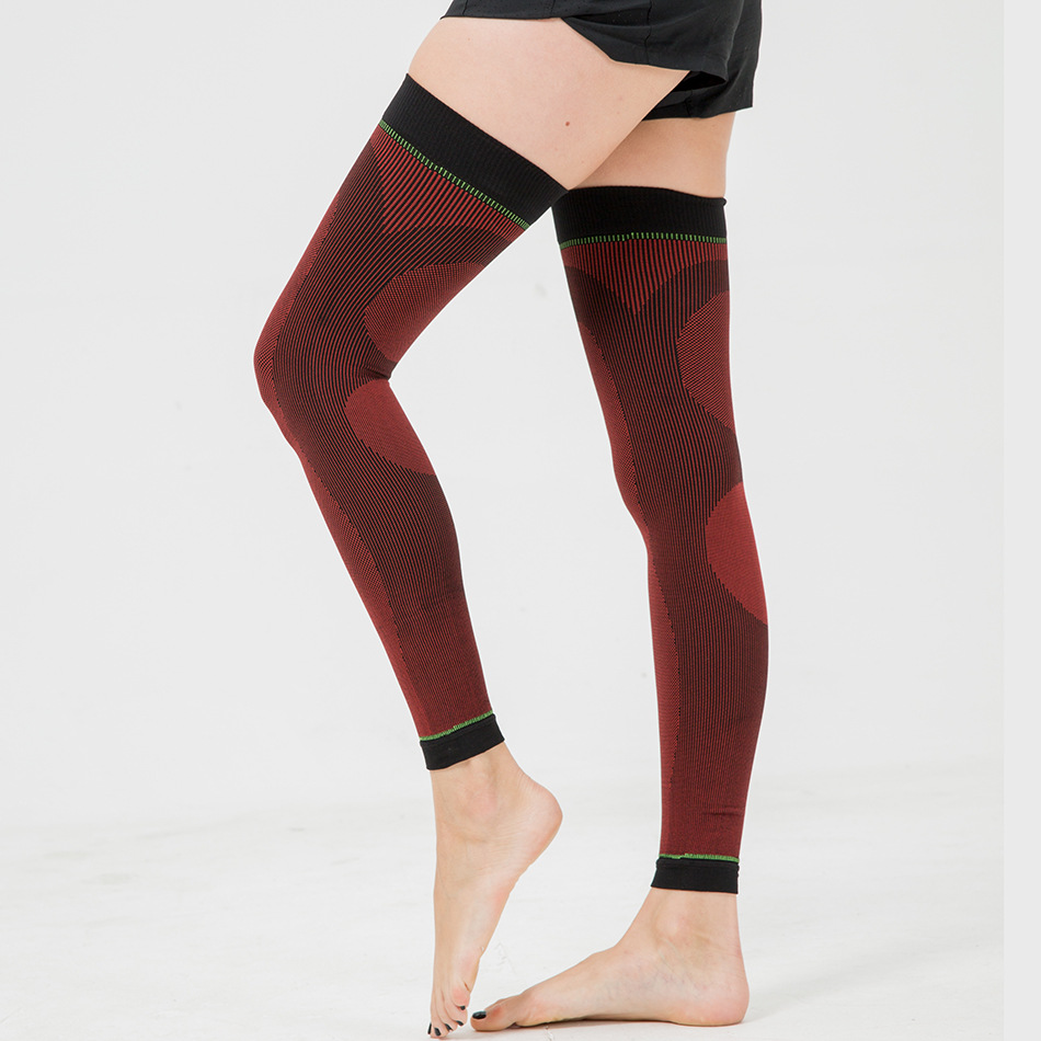 Elastic Leggings Sports Protective Gear Long Leg Elastic Leggings Stockings Compression Body Shaping Pressure Yoga Cross-Border