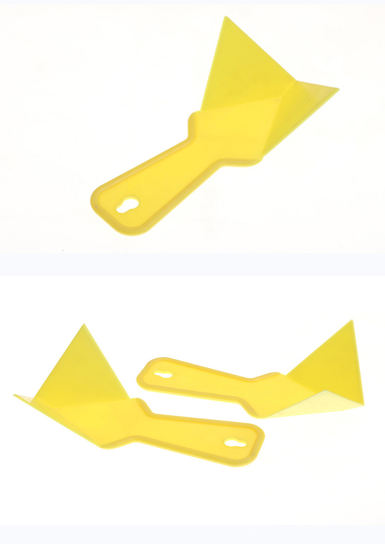 厂家批发塑料阴阳角阴角器抹腻子硅藻泥工具abs加厚款修角工具