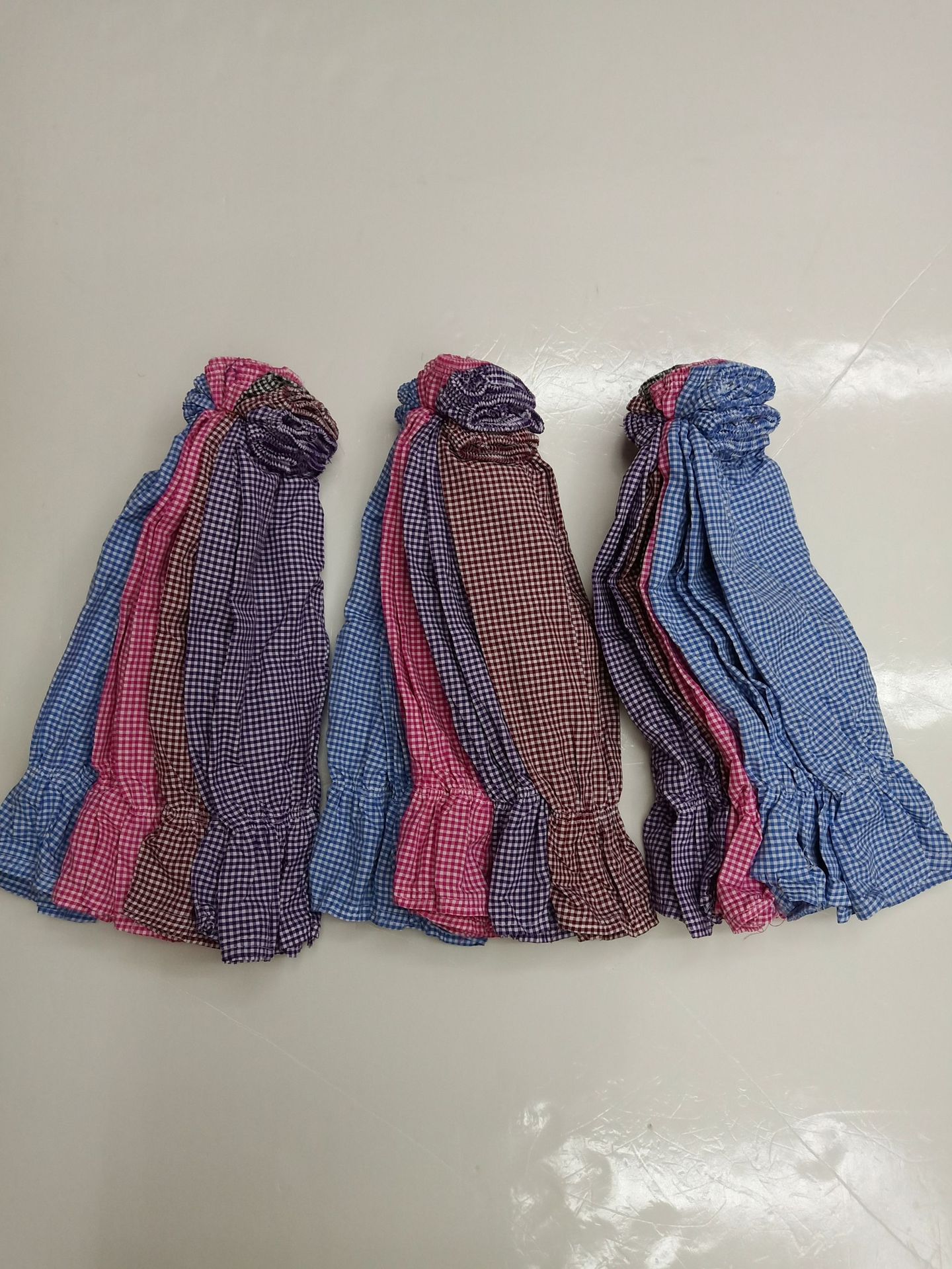 棉格防晒袖套长款夏季女士套袖开车户外防紫外线蕾丝遮阳手臂套