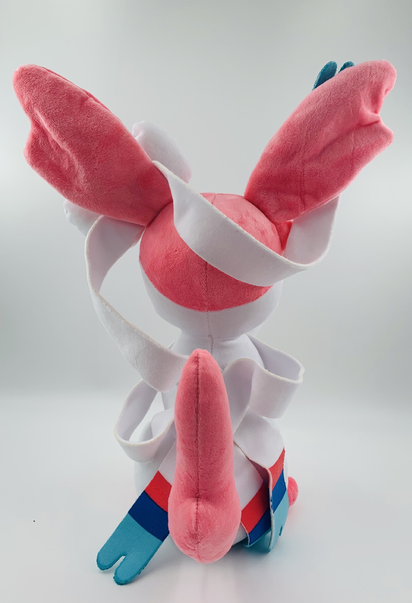 30cm 大号 坐姿 粉色 仙 伊布 仙精灵 伊贝 依布 依贝 毛绒公仔