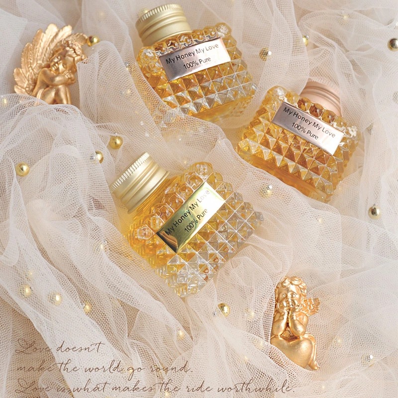 创意新款beehoney蜜之秘35g喜蜜 欧式高档结婚庆伴手礼喜糖盒蜂蜜