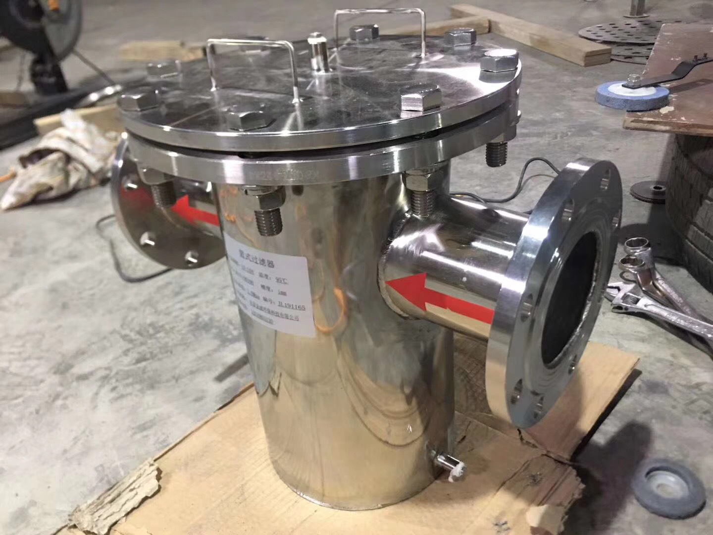 厂家现货定制磁棒过滤器不锈钢除铁过滤器 磁性过滤器