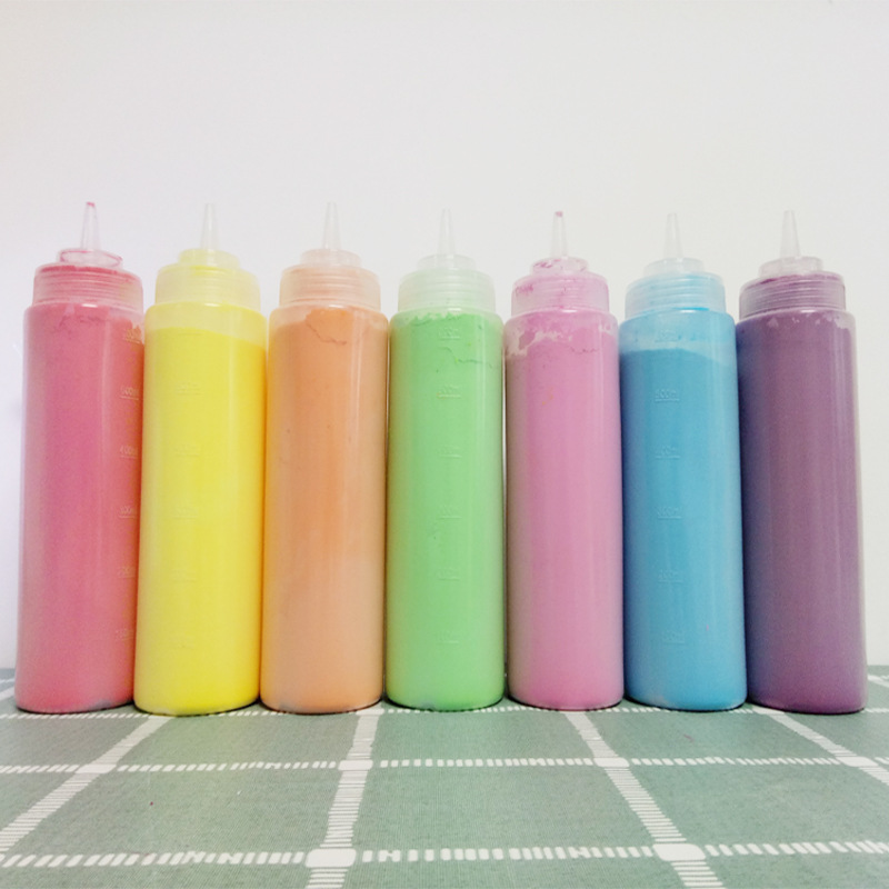 瓶装彩跑粉彩虹跑彩粉color run彩色玉米淀粉彩色粉末