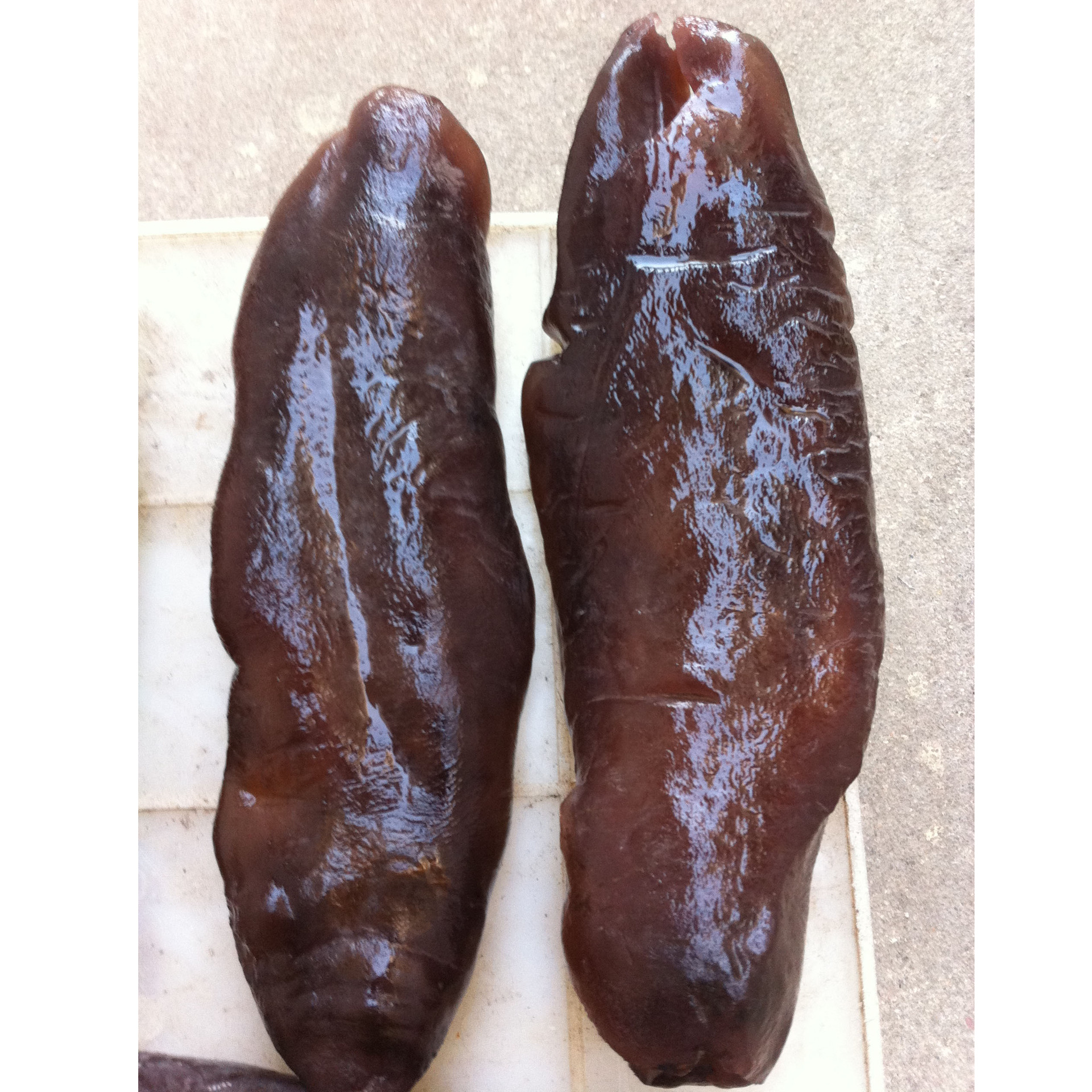 海地瓜 去皮海茄参 淡干茄参 大乌参 盐分少 干度好 新人包邮