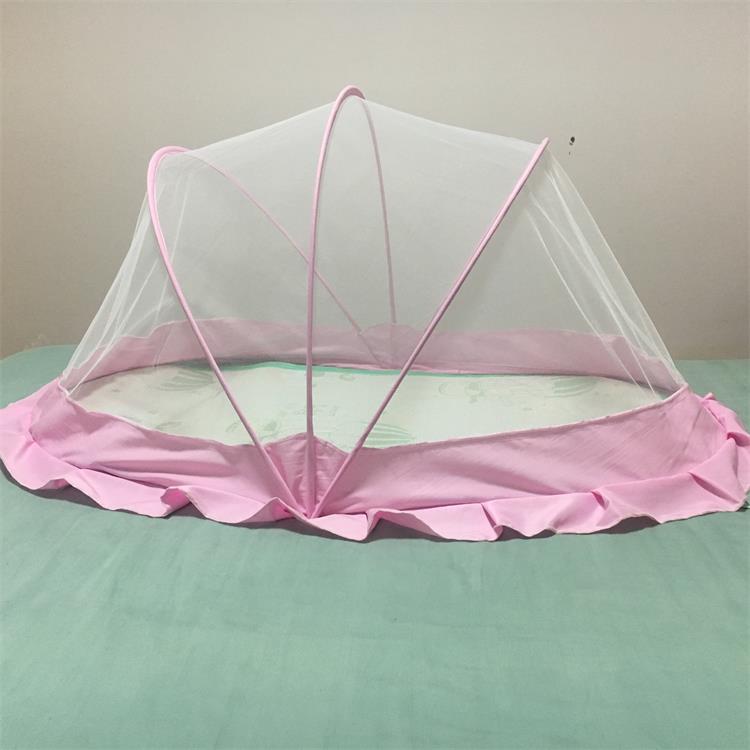 新款便捷折叠蚊帐厂家直销 无底折叠式婴童蚊帐 收纳方便夏季防蚊
