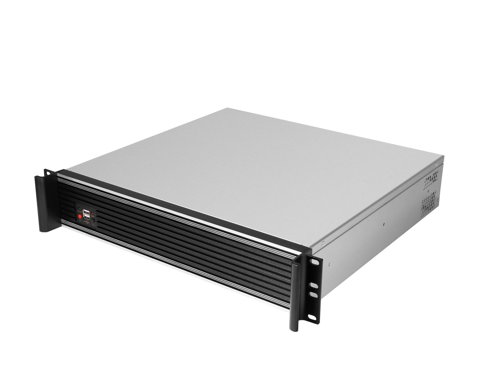 【道和机箱】非热插拔2u机架式6盘位安防/工控/视频存储机箱外壳