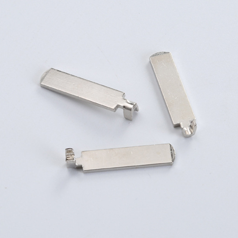 中山厂家批发国标三插铝片 29国标脚铝片 10a电源插头片 插头配件