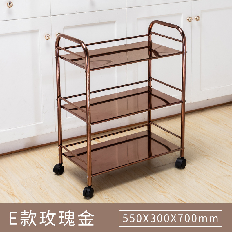 Dining Car Colorful E-Type Economical Hot Pot Car Hot Pot Restaurant Vegetable Rack Stainless Steel Cart Vegetable Rack