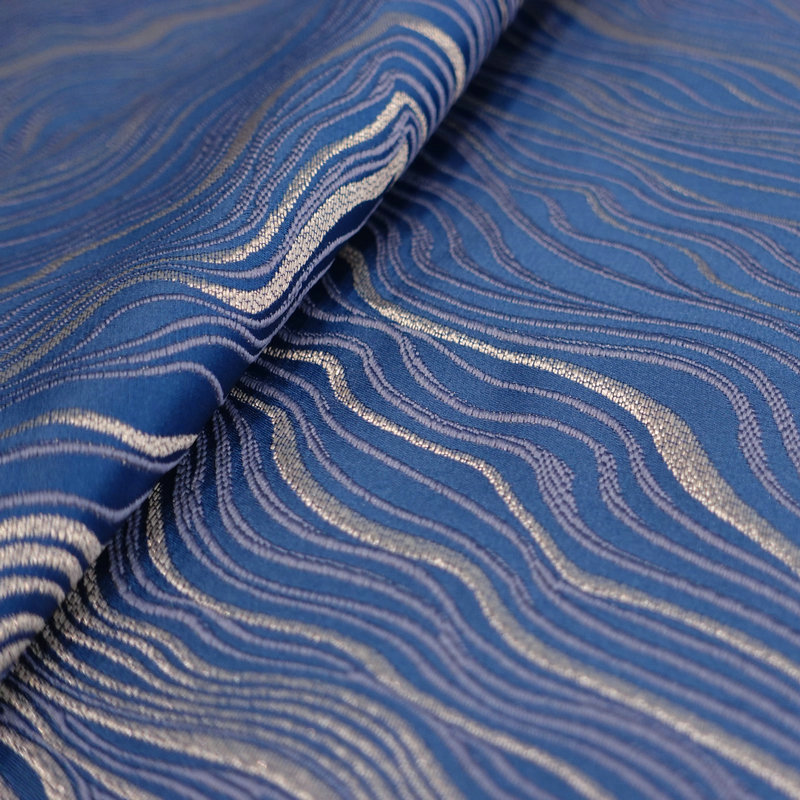 现代轻奢新中式高精密提花面料抱枕桌旗窗帘坐垫沙发红木家具面料