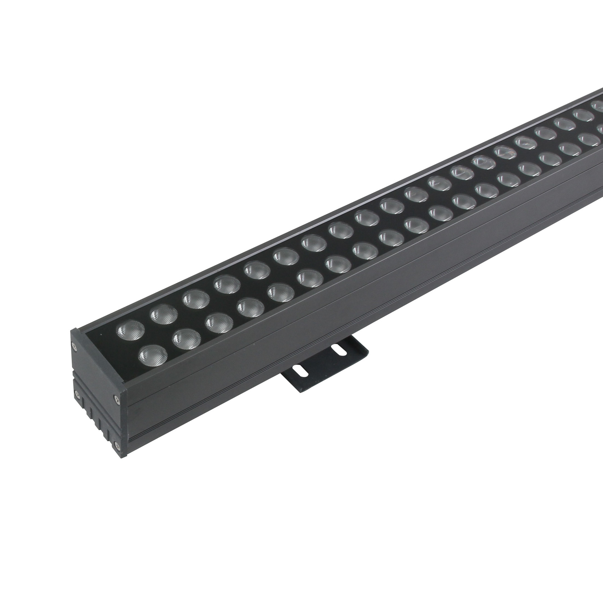 户外桥梁工程亮化 60w条形线性投射灯 72w高楼层用led线型洗墙灯