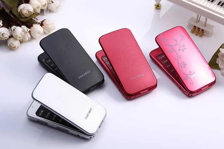 跨境电商 翻盖手机 c3520 彩屏gsm 南美四频老人学生备用手机