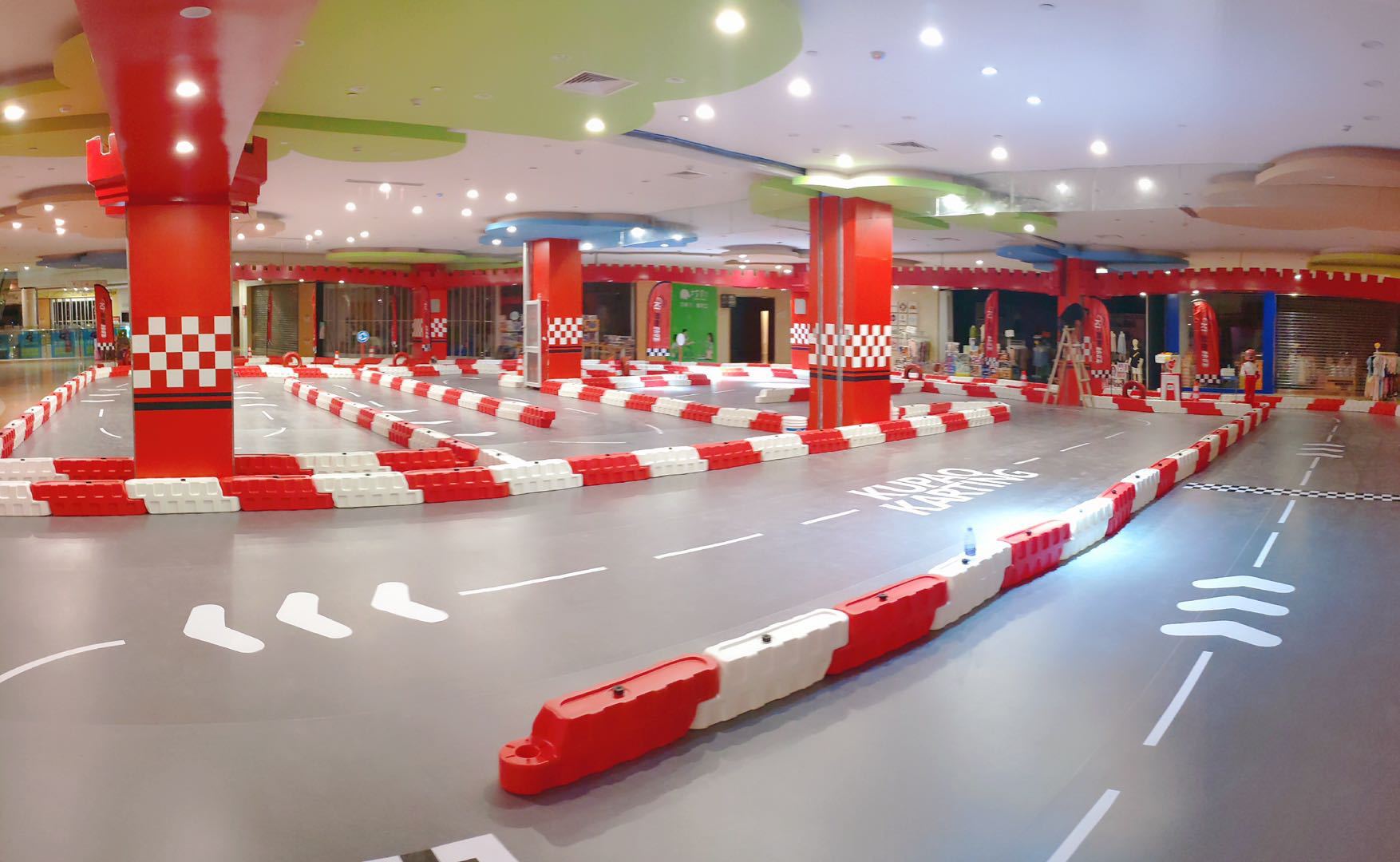 水马围栏 室内外游乐设施卡丁车俱乐部水马护栏户外赛道围挡