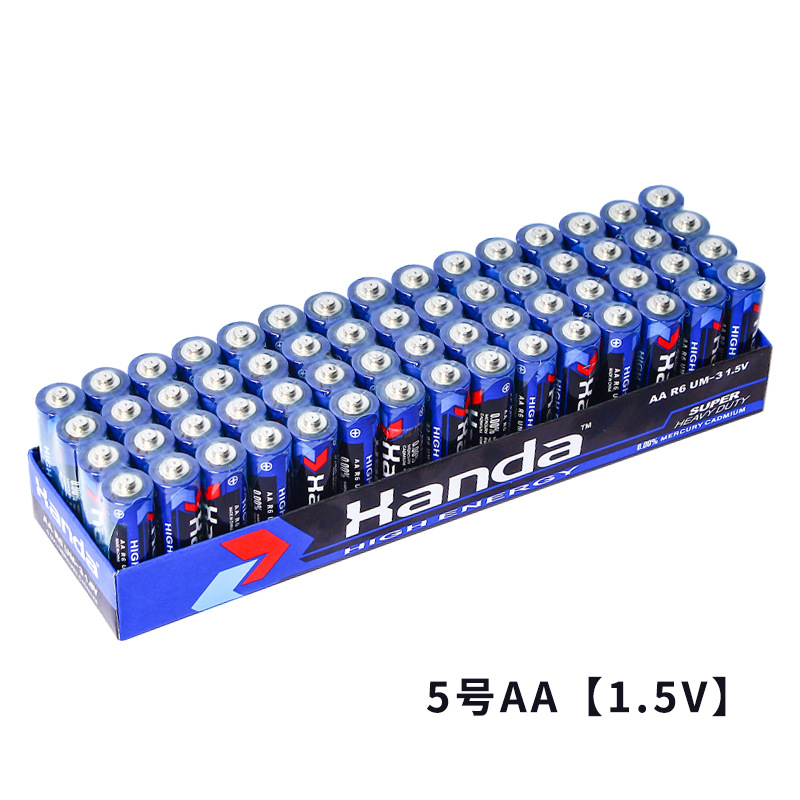 AA Battery in PRC Factory Direct Sales Bubble Machine Toys Remote Control Battery AA Dry Battery R6 High Energy Battery