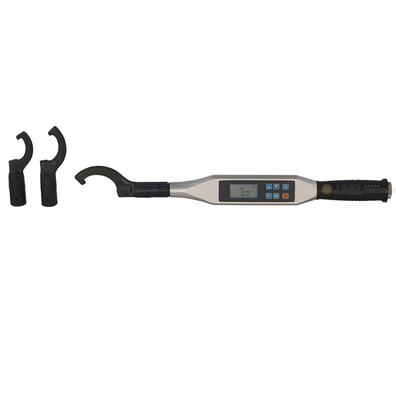 可调节月牙数字扭力扳手月牙勾形电子扭力扳手实干月牙扳手工具
