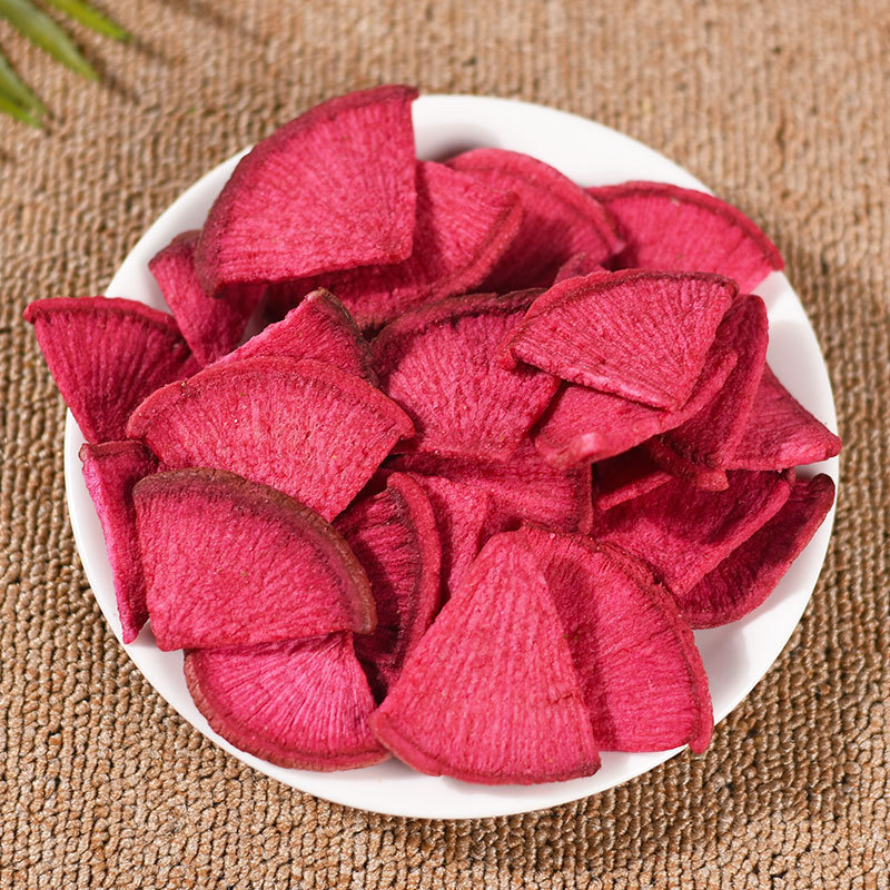 vf红心萝卜脆片 批发零售 果蔬脆片 脱水蔬菜干 果蔬干 一件代发