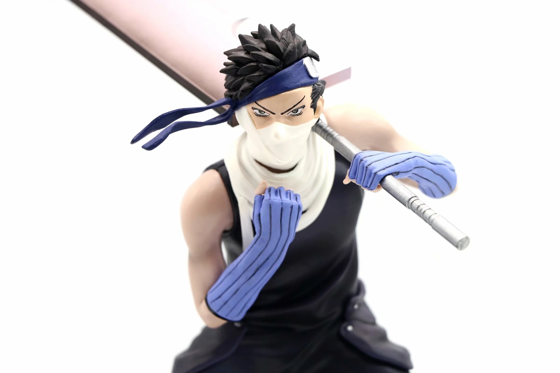 火影忍者 雾隐鬼人 扛刀再不斩 盒装手办公仔摆件模型