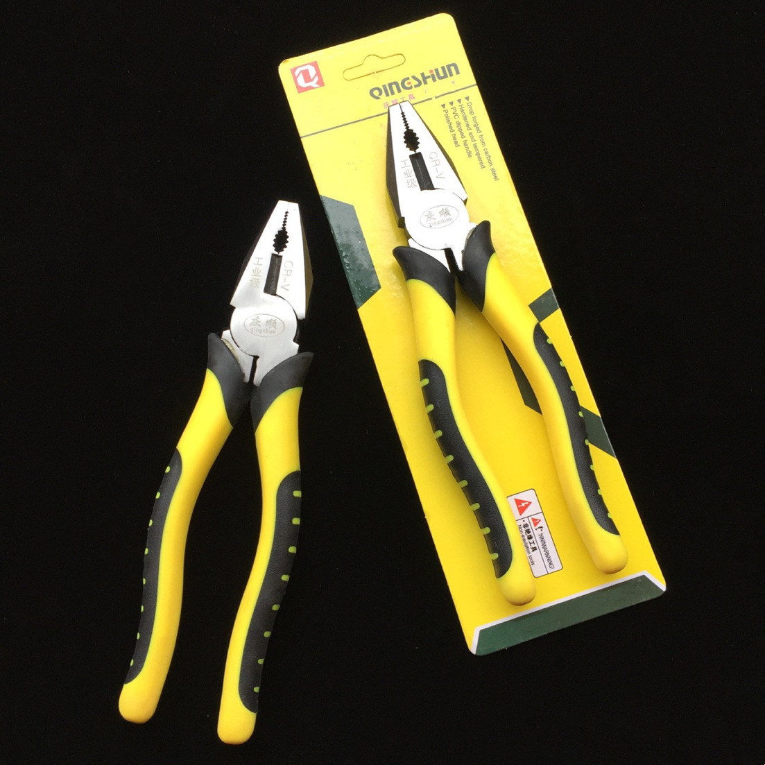 台湾原产1000v绝缘钢丝钳耐高电压电工钳子镀铬加硬尖嘴钳斜口钳-报价