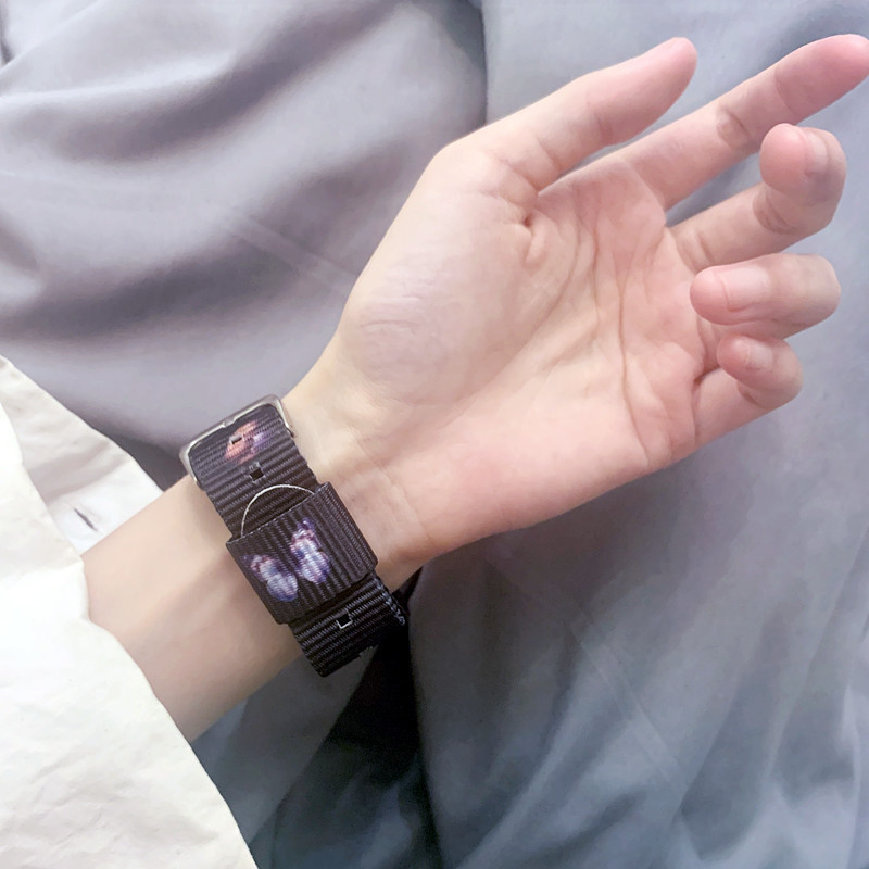 gd权志龙小雏菊蝴蝶手链男女韩国ins简约百搭闺蜜情侣手环首饰品