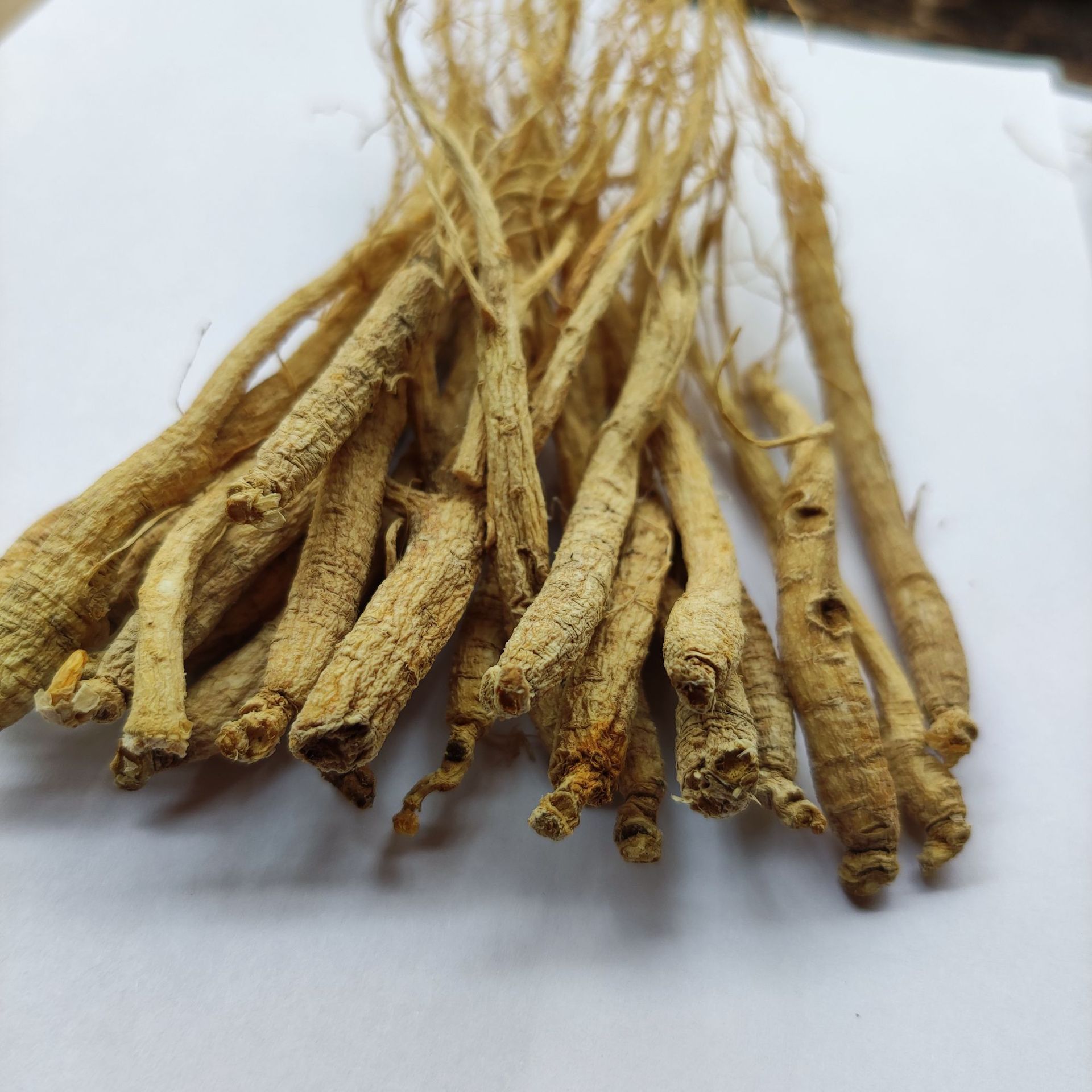 长白山小个头生晒参白参人参香料专用特小人参火锅底料煲汤干参