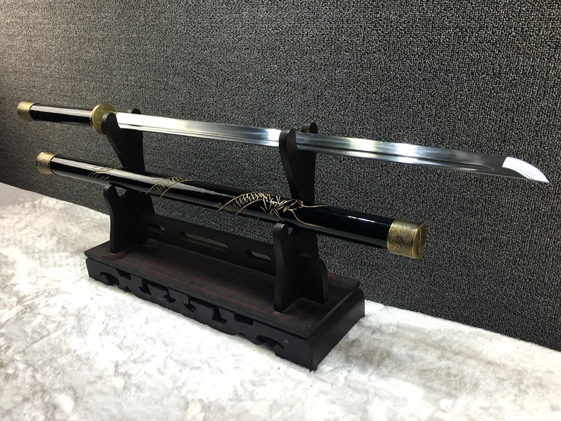 龙泉刀剑宝剑长刀直刀横唐剑一体硬剑长剑礼品批发厂家直销未开刃