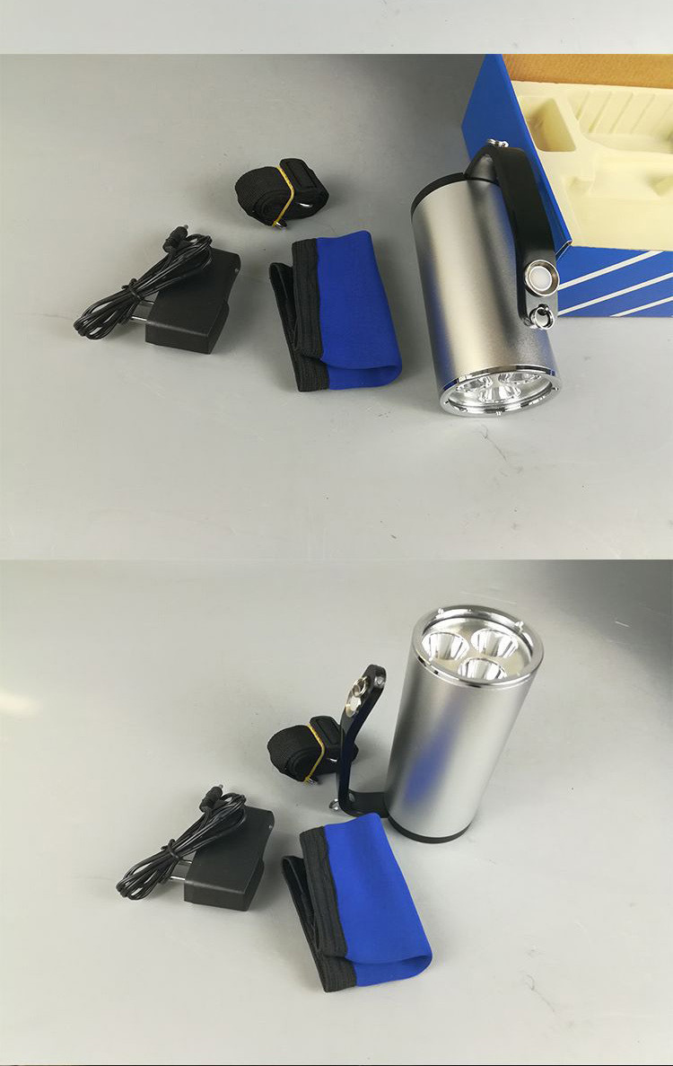 晶全照明 bjq6070c 手提式强光防爆探照灯 海洋王rjw7101强光电筒