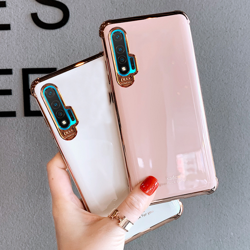 适用华为nova6手机壳5g版女款高档nova6软硅胶保护套全包防摔气囊