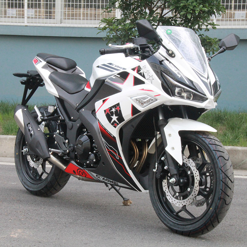 新款摩托车整车可上牌大跑车魅影r36国四电喷双缸水冷重机车趴赛