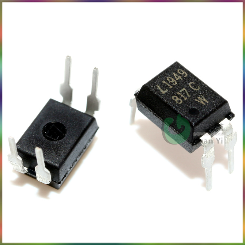 817 ltv-817-c 光耦 50ma 35v 5000vrms 单通道晶体管输出 耦合器