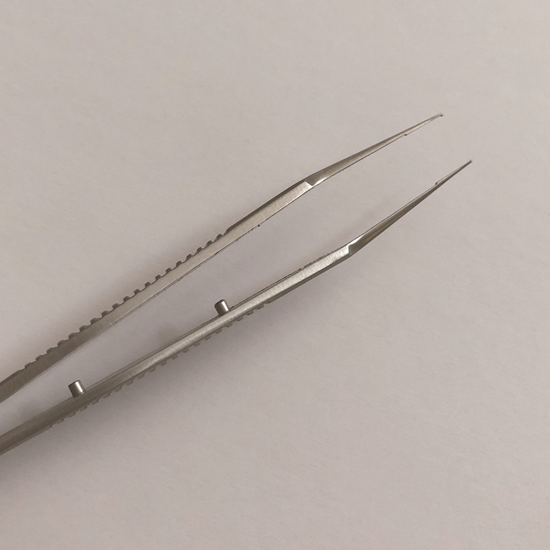 双眼皮有齿镊眼科整形镊子精细组织平台显微镊美容整形工具系线镊