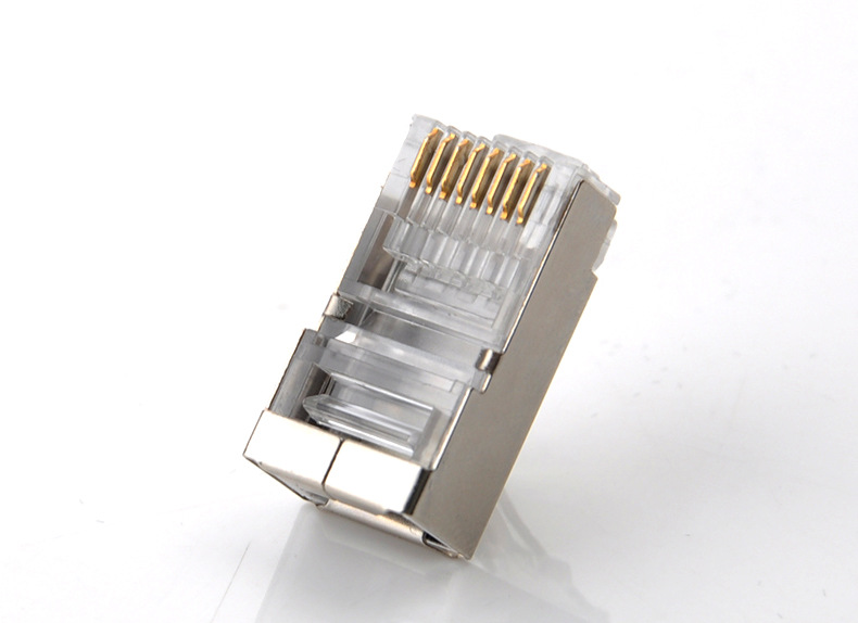 cat6六类8p8c屏蔽ftp千兆网络水晶头rj45接口水晶头通信宽带接头