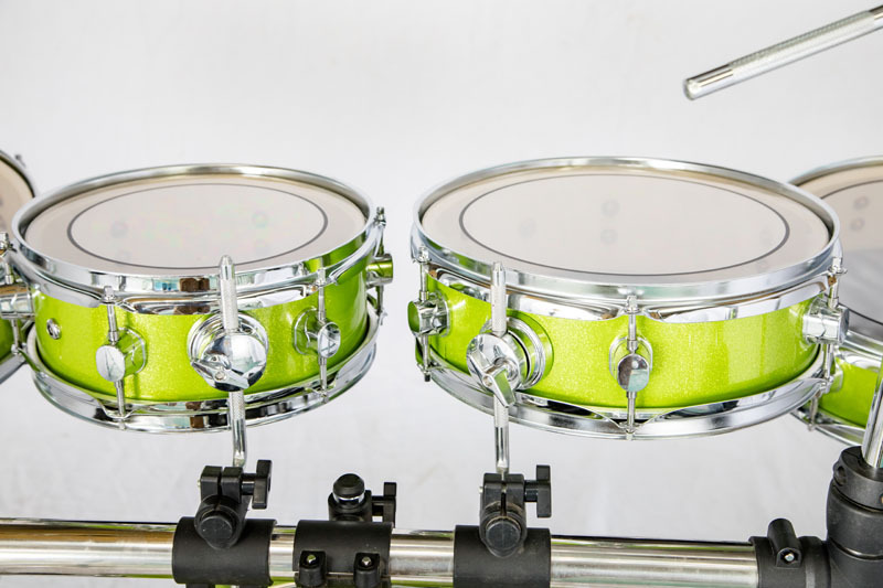 ywpl便携式弱音架子鼓双面折叠真鼓儿童初学者练习成人考级爵士鼓