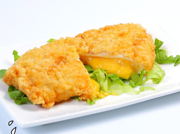 三统万福重芝士鸡排拉丝爆浆鸡排 马苏里拉重芝士鸡排 半成品包邮