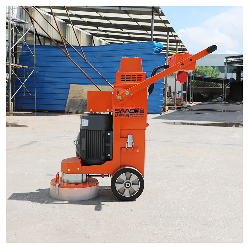 小型手推混凝土路面无尘研磨机 固化地坪水泥地磨光机 自动打磨机